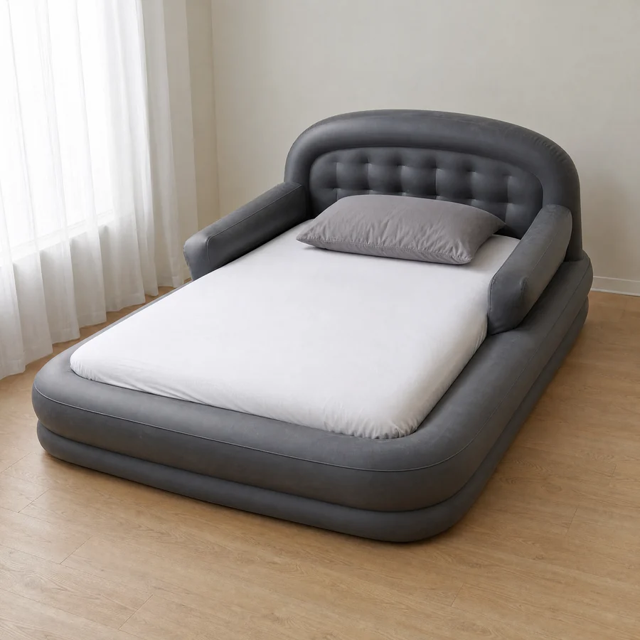 Inflatable double bed